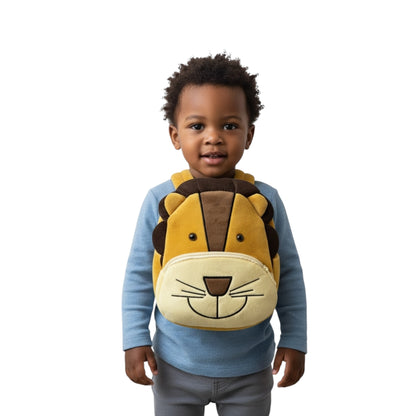 🐻 Cute Cartoon Animal Plush Backpack – Your Child’s New Favourite Friend