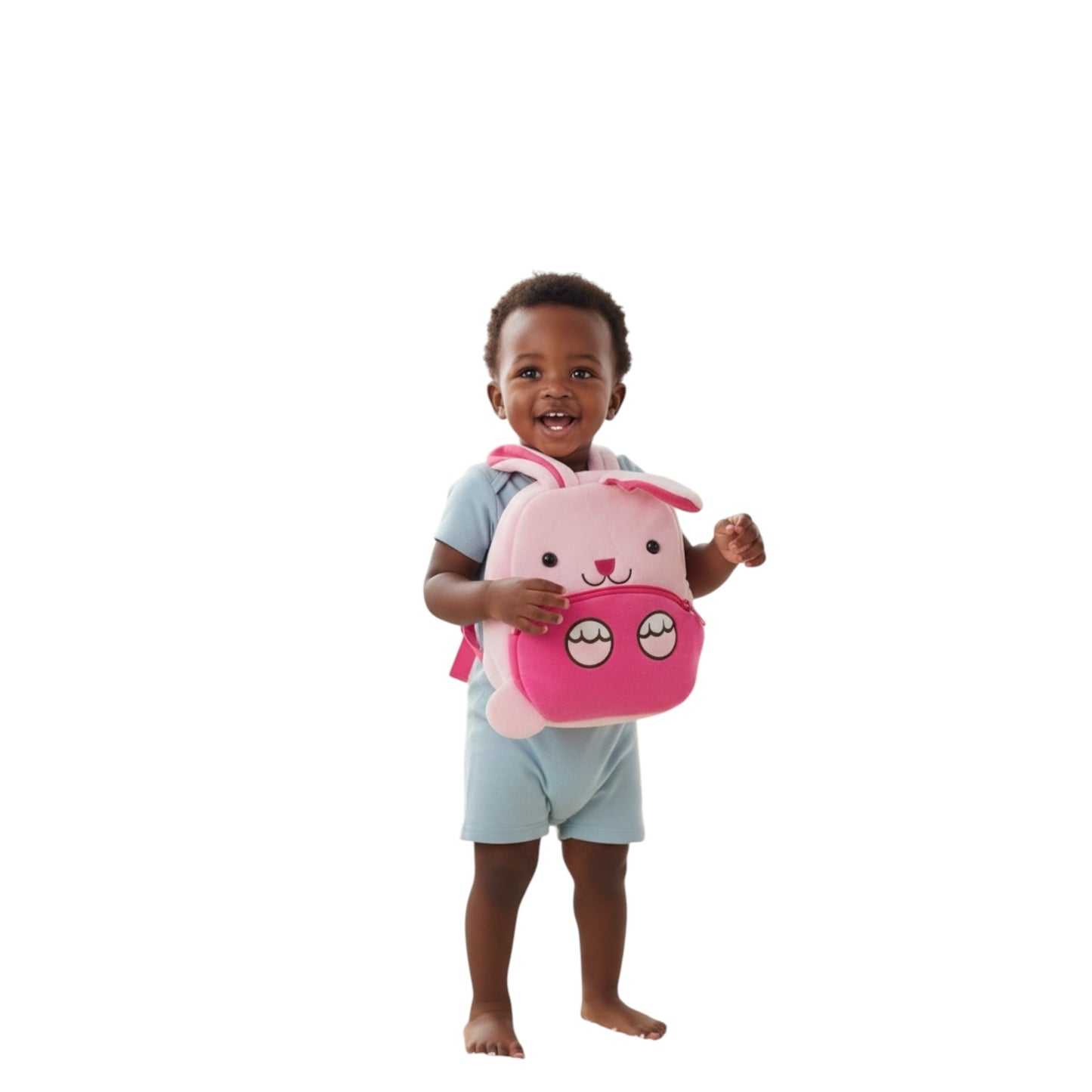 🐻 Cute Cartoon Animal Plush Backpack – Your Child’s New Favourite Friend