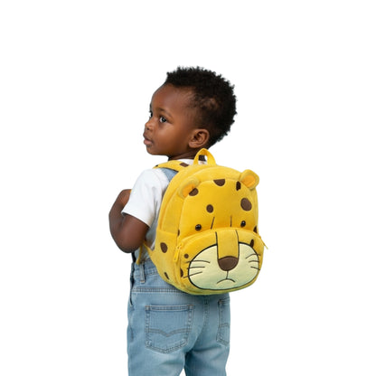 🐻 Cute Cartoon Animal Plush Backpack – Your Child’s New Favourite Friend