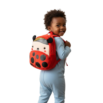 🐻 Cute Cartoon Animal Plush Backpack – Your Child’s New Favourite Friend