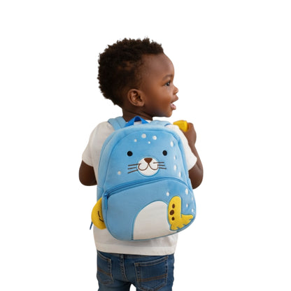 🐻 Cute Cartoon Animal Plush Backpack – Your Child’s New Favourite Friend