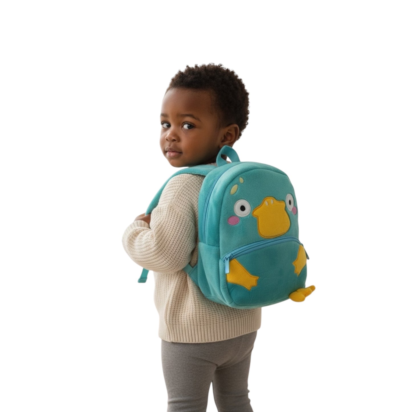 🐻 Cute Cartoon Animal Plush Backpack – Your Child’s New Favourite Friend
