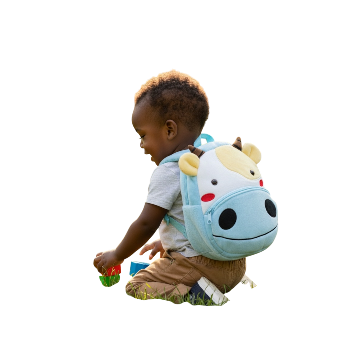 🐻 Cute Cartoon Animal Plush Backpack – Your Child’s New Favourite Friend