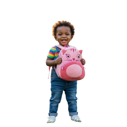 🐻 Cute Cartoon Animal Plush Backpack – Your Child’s New Favourite Friend