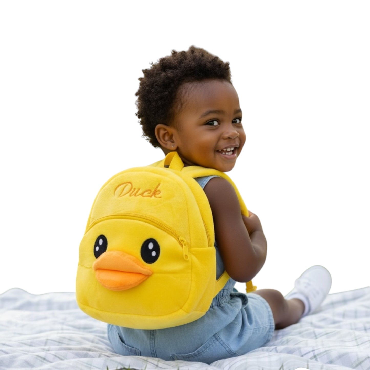 🐻 Cute Cartoon Animal Plush Backpack – Your Child’s New Favourite Friend