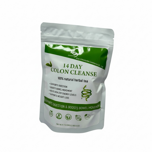 14-Day Colon Cleanse Herbal Wellness Tea – Feel Light, Balanced & In Control