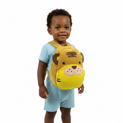 🐻 Cute Cartoon Animal Plush Backpack – Your Child’s New Favourite Friend