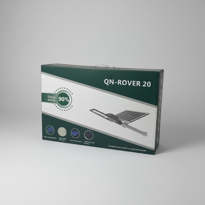 QN-Rover 20 Solar Street Light – Smart, Reliable Light Every Night