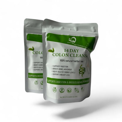 14-Day Colon Cleanse Herbal Wellness Tea – Feel Light, Balanced & In Control