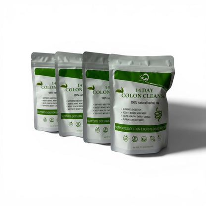 14-Day Colon Cleanse Herbal Wellness Tea – Feel Light, Balanced & In Control