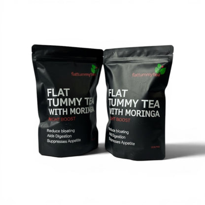 Organic Moringa Flat Tummy Tea – Herbal Detox & Tummy Support