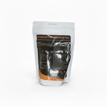 Ginseng Five Treasure Herbal Tea – Natural Daily Energy & Wellness