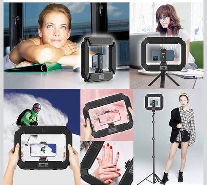 YM200 Creator Pro Video Rig & LED Light (8000mAh)