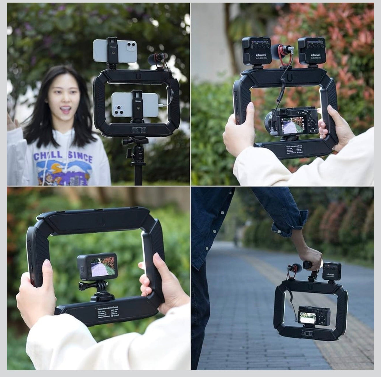 YM200 Creator Pro Video Rig & LED Light (8000mAh)