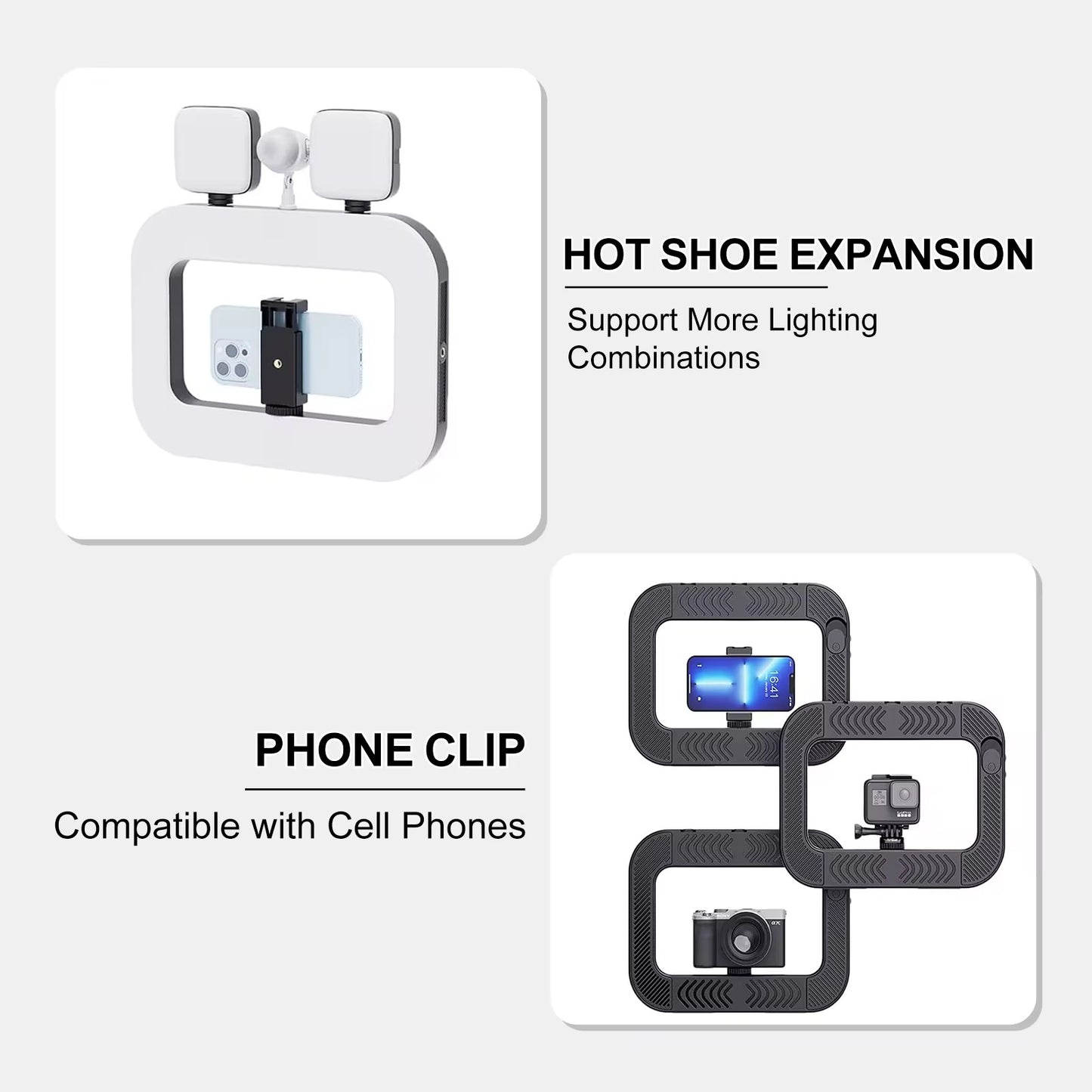 YM200 Creator Pro Video Rig & LED Light (8000mAh)
