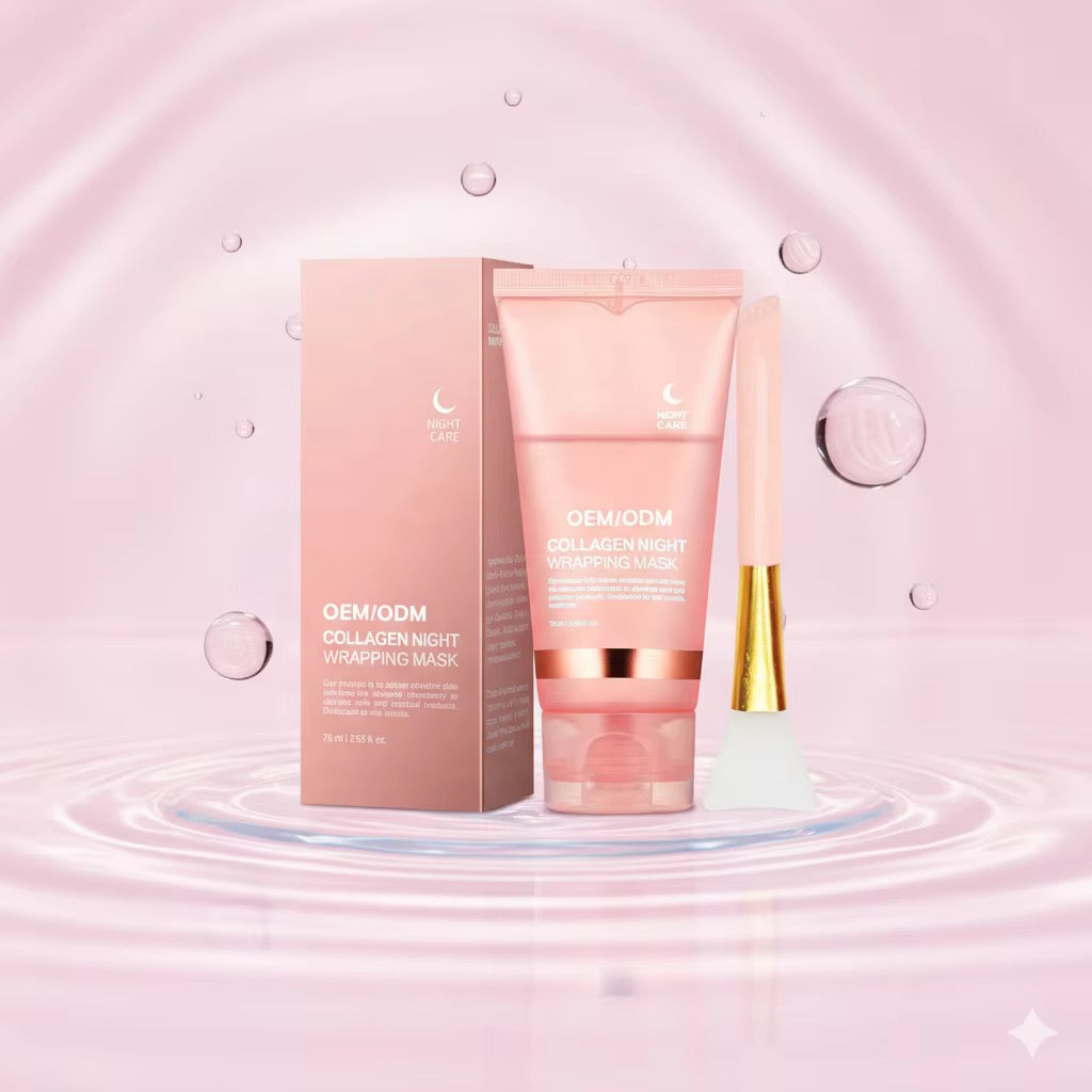 Collagen Night Wrapping Face Mask – Firming, Moisturising & Exfoliating