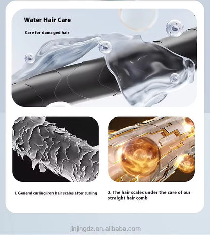 3-in-1 Automatic Curling Iron – Interchangeable Barrels 26/32/40mm | Negative Ions | 3 Heat Settings