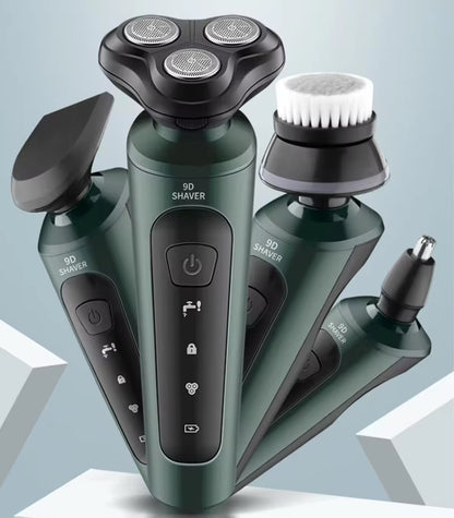 9D Rotary Electric Shaver & Grooming Kit