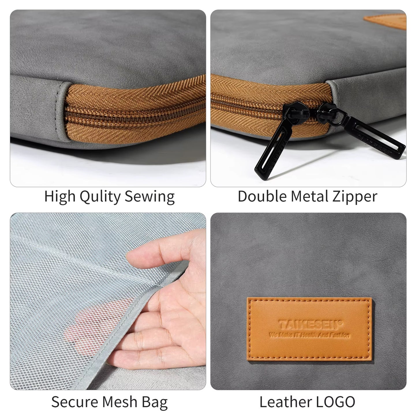 TAIKESEN Waterproof Laptop Bag – 13" to 16" | 180° Opening