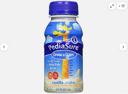 PediaSure Grow & Gain Kids Nutritional Shake | 24 PACK
