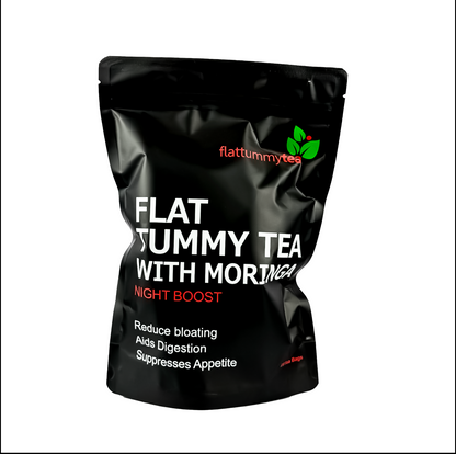Organic Moringa Flat Tummy Tea – Herbal Detox & Tummy Support