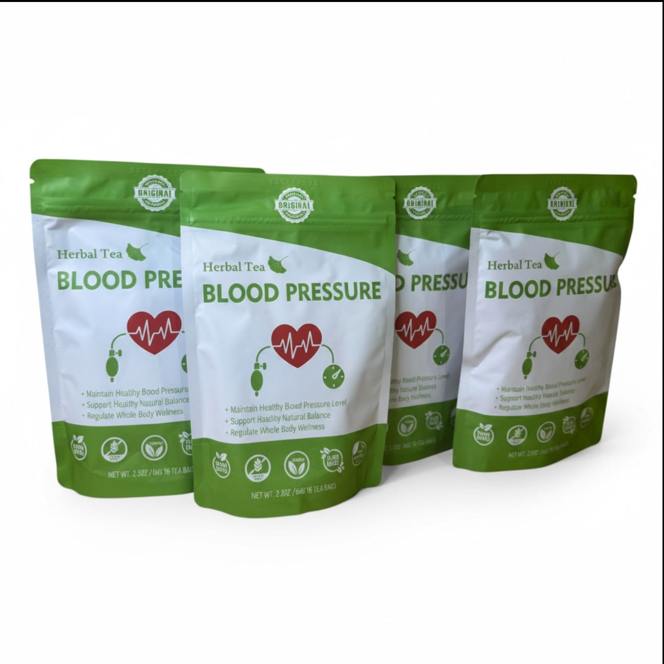 Original Blood Tea – Herbal Detox & Circulation Support (16 Tea Bags | 64g)