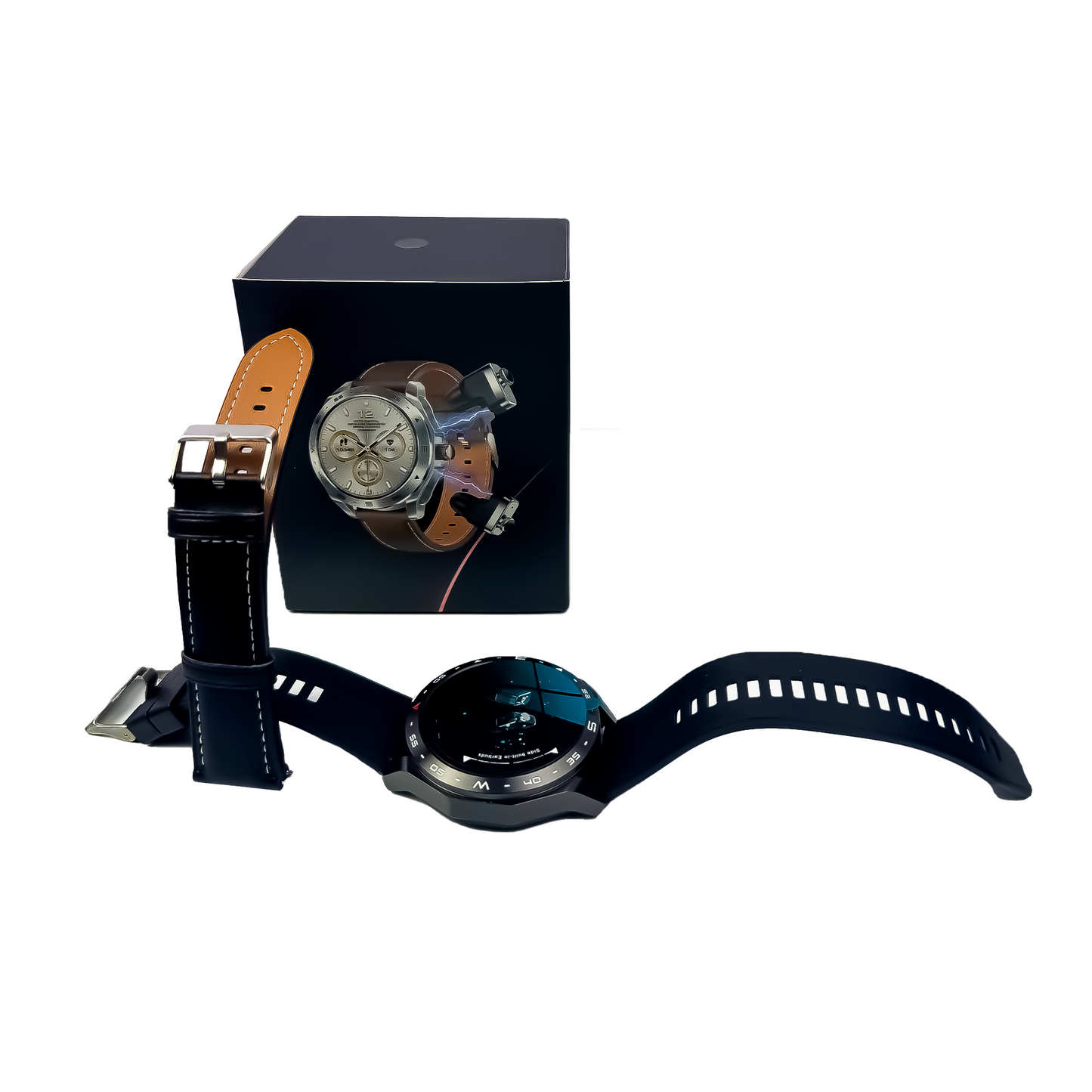 2-in-1 Smart Watch + Built-In Bluetooth Earbuds | 1.52” HD Screen | 100+ Sports Modes | AI Voice Assistant