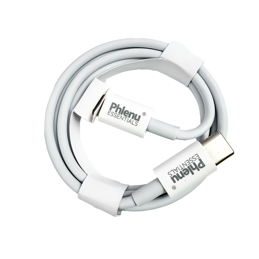 Phlenu Essentials® Premium Type-C Fast Charging Cable – For New iPhones & Android Devices