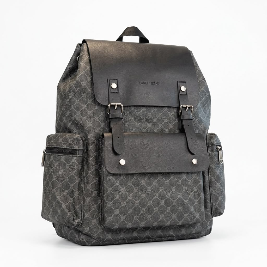 Unisex Large-Capacity Waterproof Laptop Backpack – Business & Travel