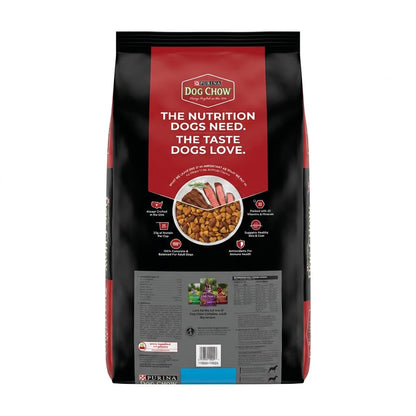 Purina® Dog Chow® Complete Adult Dry Dog Food – Chicken & Beef Flavor (20kg / 48lb)