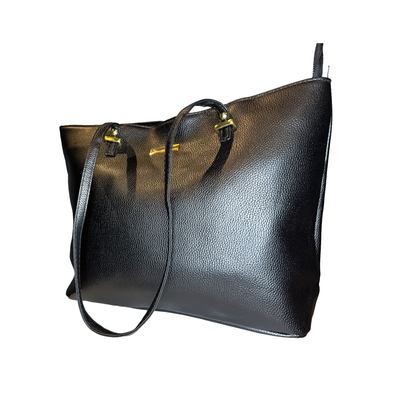 3-Piece Premium Leather Handbag Set (Tote, Shoulder Bag & Wallet)- Available in 4 Colors