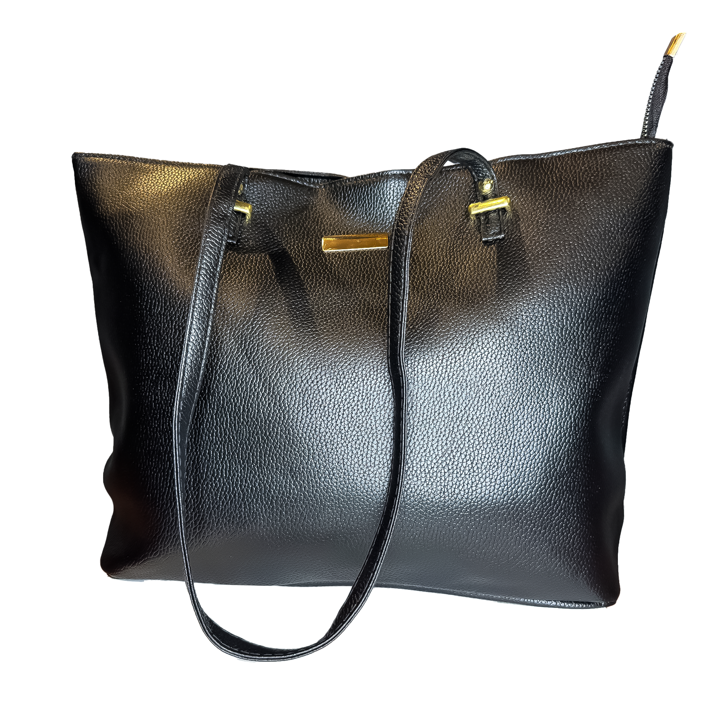 3-Piece Premium Leather Handbag Set (Tote, Shoulder Bag & Wallet)- Available in 4 Colors