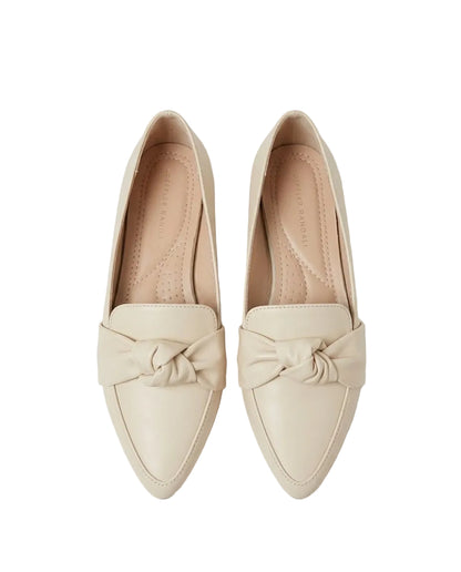 Women's Pointed-Toe Knot Flat Shoes