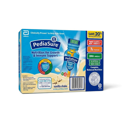 PediaSure Grow & Gain Kids Nutritional Shake | 24 PACK