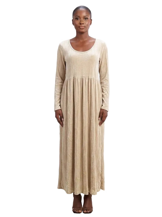 The Scoop-Neck Maxi Dress