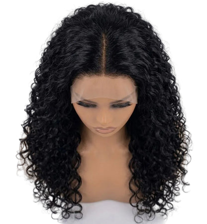5×5 HD Lace Closure Wig | Water Wave | Natural Color | 180% Density | 20 Inch