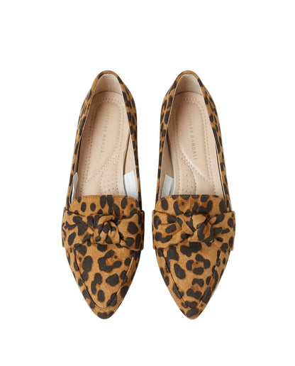 Women's Pointed-Toe Knot Flat Shoes