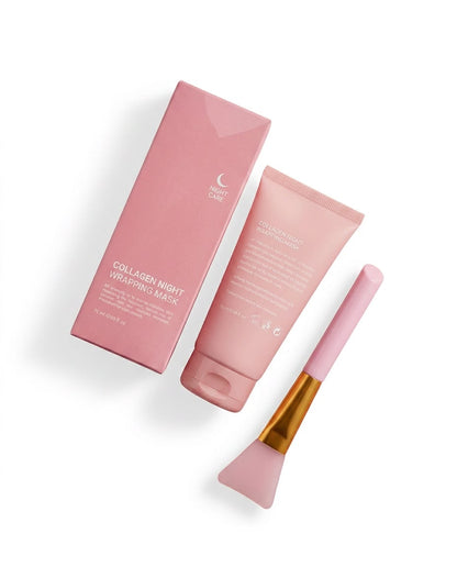 Collagen Night Wrapping Face Mask – Firming, Moisturising & Exfoliating
