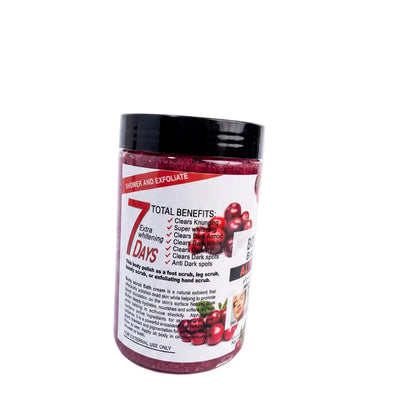 Arbutin Bath Salt Body Scrub | 550g | Brightening & Exfoliating