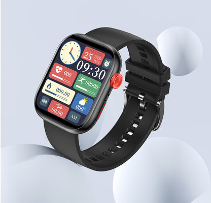 Smart Watch – 2.01-Inch Full Color Display, AI Voice Assistant, Custom Phlenu Strap & Buckle