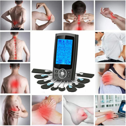 36-Mode Electric Body Massager – Wireless Digital Therapy for Pain Relief & Muscle Recovery