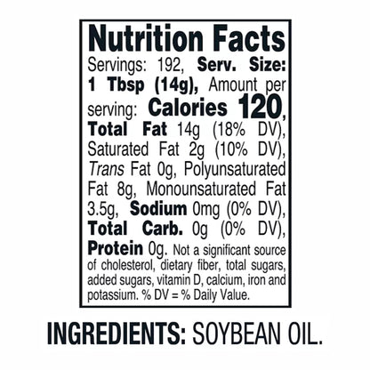 Member’s Mark™ Vegetable Oil – 2 Pack (3QT Each)  192 oz
