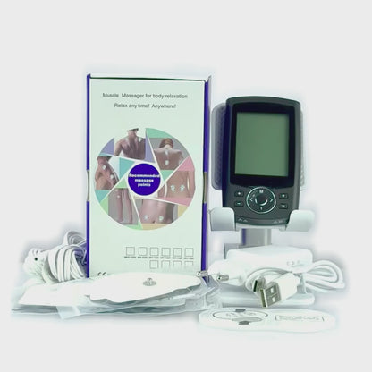 36-Mode Electric Body Massager – Wireless Digital Therapy for Pain Relief & Muscle Recovery