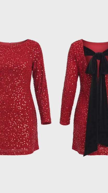Scarlet Sequin Mini