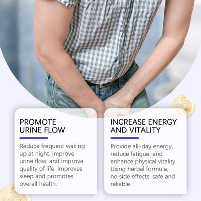 WinsTown® Prostate Tea – Natural Herbal Support for Men’s Prostate Health (5g × 30 Bags)