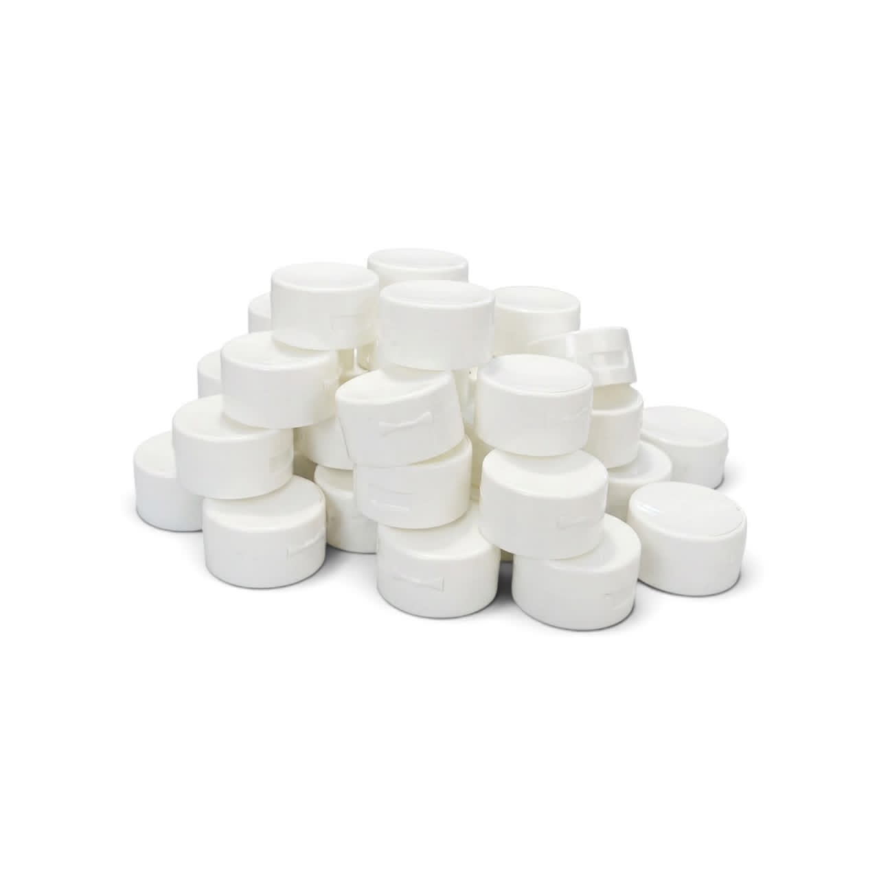 Round Flip-Top Dispensing Caps with Orifice – Bulk Lots