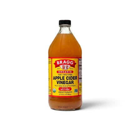 Bragg Organic Apple Cider Vinegar with the Mother – Raw & Unfiltered