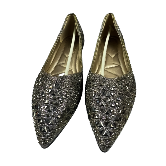 Starlight Embellished Pointed Flats