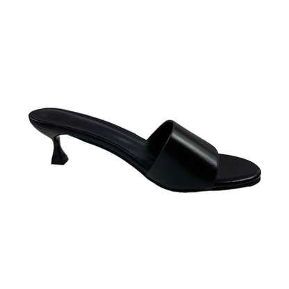 The Noir Hourglass Mule